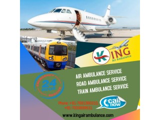 King Train Ambulance Service in Delhi with the Best Medical Care Team