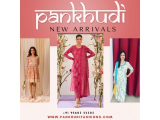 Cotton Angrakha Frock Collection By Pankhudi Fashion