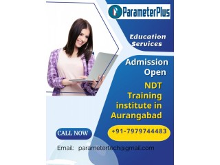 Utilize NDT Training institute in Aurangabad by Parameter plus 100%Placement