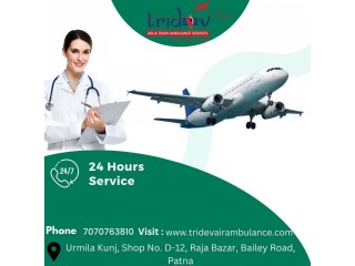 Tridev Air Ambulance Service in Ranchi – Fully Equipped Flight for Patient Evacuation