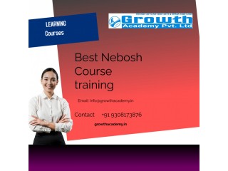 Use Nebosh Course training in Siwan by Growth Academy with Devoted Trainer