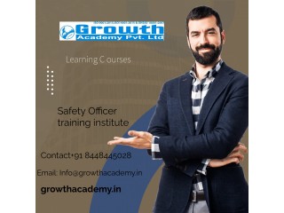 Use Safety officer training institute in Jamshedpur by Growth Academy with Focused Teacher