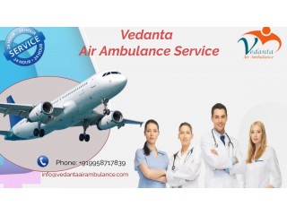 Take Air Ambulance Service in Vellore by Vedanta with World Class Medical Support