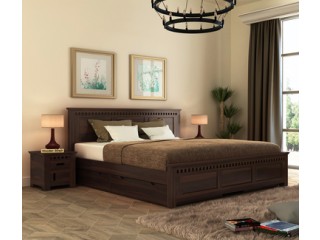 Sleep in Style and Comfort with Wooden Street's Exquisite Bed Collection!