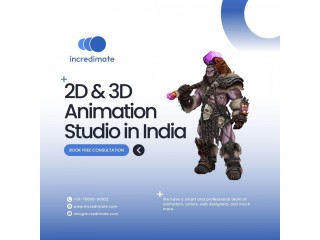 Get the Trustworthy 2D Animation Company In India | Incredimate