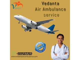 Gain Air Ambulance Service in Shilong by Vedanta with Professional MD Doctors