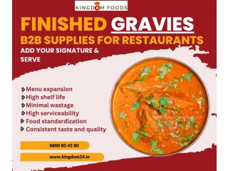 "Culinary Essence: Base Gravies Kingdom Foods"