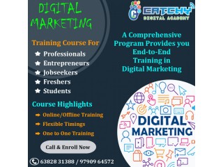 Best one to one digital marketing training institutions in coimbatore