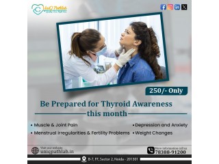 Thyroid test in Delhi / UniQ Pathlab