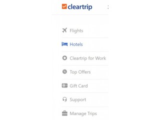 Travel or trip Deals (Clear trip)