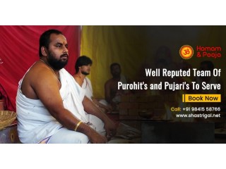 Hindu online Puja Homam and Yagna Service - Shastrigal