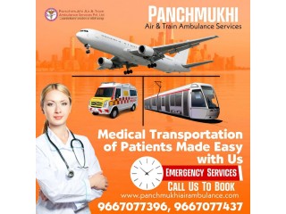 Take First Class Panchmukhi Air Ambulance Services in Ranchi for Proper Medical Assistance