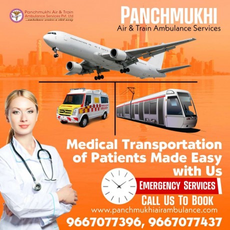 take-first-class-panchmukhi-air-ambulance-services-in-ranchi-for-proper-medical-assistance-big-0