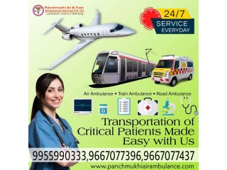 Use Top Grade Medical Facilities by Panchmukhi Air Ambulance Services in Bhubaneswar