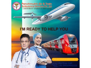 Bed to Bed Medical Transport Offered by Panchmukhi Train Ambulance in Patna is the Best
