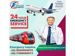 Falcon Train Ambulance in Patna is a Risk-Free Transport Provider for Patients with Critical State