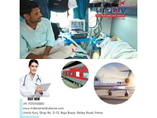 Outstanding Tridev Air Ambulance Service in Patna - Quick Transport