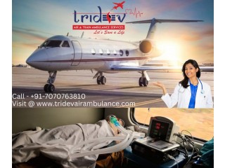 Now Avail Tridev Air Ambulance Service in Chennai - Well-Equipped Services
