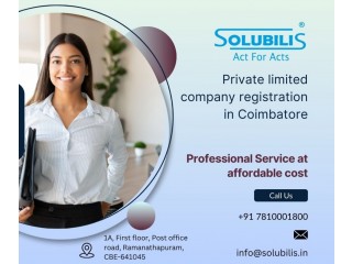 Private Limited company registration in Coimbatore