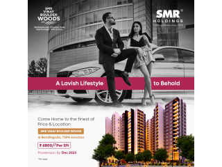 Luxury flats in hyderabad | 2 bhk apartments for sale - SMR Holdings
