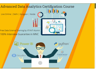 Data Analyst Training Institute in Delhi, Microsoft Power BI Certification Institute in Gurgaon, Free Python Machine Learning in Noida,