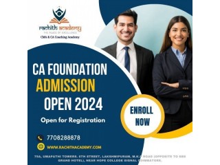 Optimizing CA Foundation Studies in Coimbatore: A Tech-Driven Approach