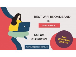 Best Internet Plans in Panchkula - 10G Broadband