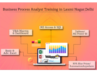Business Analyst Course in Delhi, 110038 by Big 4,, Online Data Analytics by Google and IBM, [ 100% Job with MNC] - SLA Consultants India,