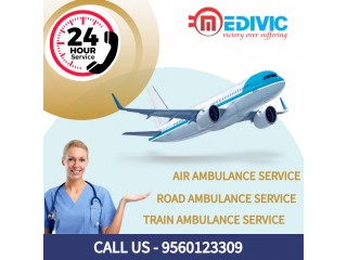 Obtain the Superior Air Ambulance in Indore by Medivic with All Improved Medical Benefits