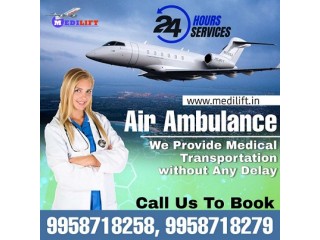 Decent Medical Setup Air Ambulance in Patna at an Affordable Cost