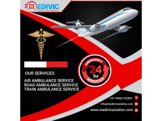 Receive Air Ambulance Service in Patna by Medivic with Outstanding Facilities