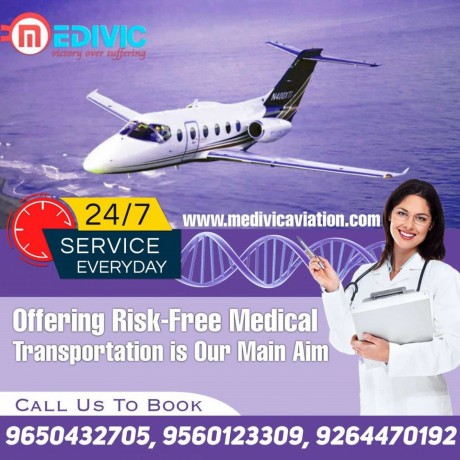 avail-rapidly-air-ambulance-service-in-raipur-by-medivic-with-extraordinary-aids-big-0