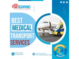 Get High-Class Medical Convenience by Medivic Air Ambulance in Ranchi