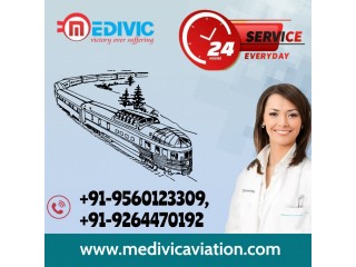 Book Safest Train Ambulance Service in Chennai for Calm Shifting by Medivic