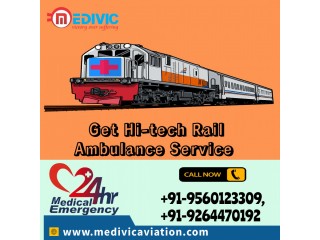 Utilize the Hi Class ICU Train Ambulance Service in Bhopal by Medivic with Better Medical Care