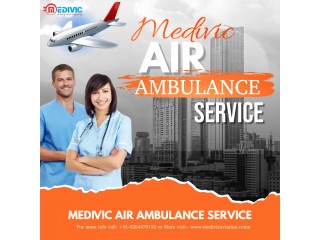 Take Medivic Air Ambulance Service in Guwahati for Worried free Critical Transportation