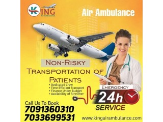 Avail Unparallel ICU Care King Air Ambulance Services in Patna
