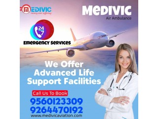 Get Medivic Air Ambulance in Kolkata with a Well-Maintained Charter for Shifting