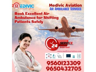 Hire Medivic Air Ambulance Service in Patna at Low-Budget for Needy