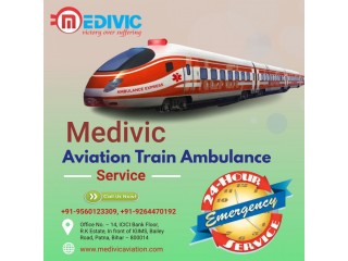 Gain Medivic Train Ambulance Service in Guwahati with Top-Class Life-Saver Aids