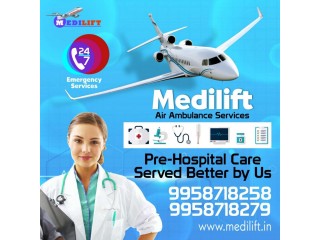 Medilift Air Ambulance in Guwahati- Top Choice for Critical Transfer