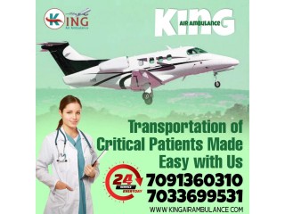 Book World Medical Support King Air Ambulance Service in Ranchi