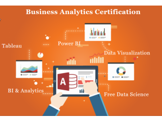 Online Business Analyst Institute, Delhi, Noida, Ghaziabad, SLA Course, Power BI, Tableau, Training Certification,