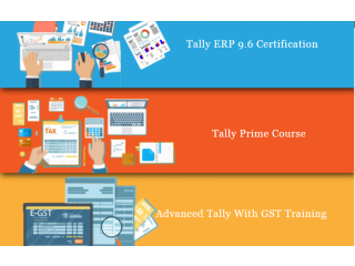 Job Oriented Tally ERP Prime Tutorial in Delhi, Noida, Ghaziabad, Accounting Course, SAP FICO, GST, BAT, Free Placement, Free BAT Course