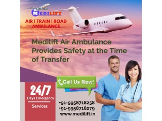 Get the High-Class Air Ambulance Service in Bangalore by Medilift for Cautious Shifting