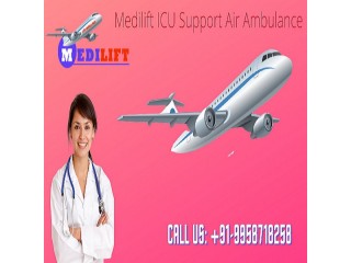 Utilize Air Ambulance Service in Patna by Medilift with the Best Pre-medical Care