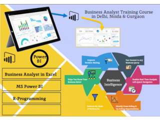 Business Analyst Course,100% Job, SLA Analytics Training Classes, Delhi, 31 Jan23 Offer, Free R/Python,