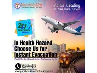 Use Panchmukhi Air Ambulance Service in Allahabad with Professionals Medical