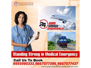 Get Panchmukhi Air Ambulance Services in Hyderabad with Responsible Medical Team