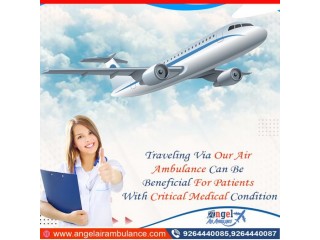 Need Advanced ICU Air Ambulance Service in Silchar Then Book the Angel